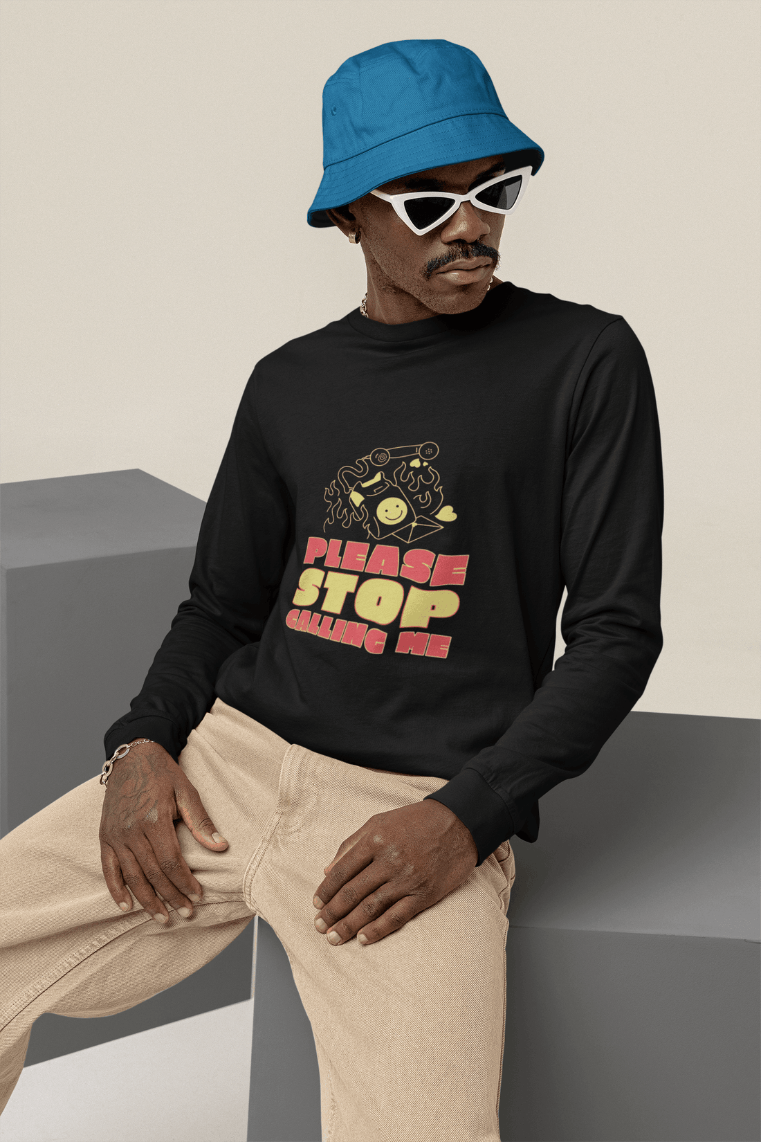 DND Male Round Neck Full Sleeve T-shirt - Lyssian