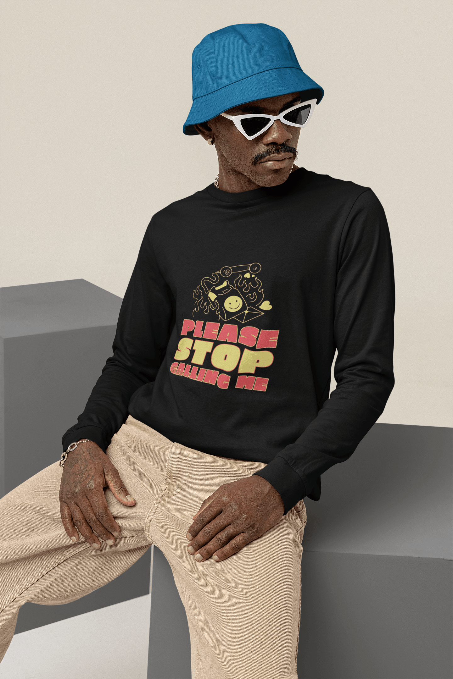 DND Male Round Neck Full Sleeve T-shirt - Lyssian