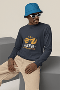 The Answer Male Round Neck Full Sleeve T-shirt - Lyssian
