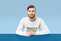Beer Buddies Male Round Neck Full Sleeve T-shirt - Lyssian