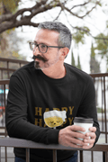 Beer Time Male Round Neck Full Sleeve T-shirt - Lyssian