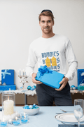 Beer Buddies Male Round Neck Full Sleeve T-shirt - Lyssian