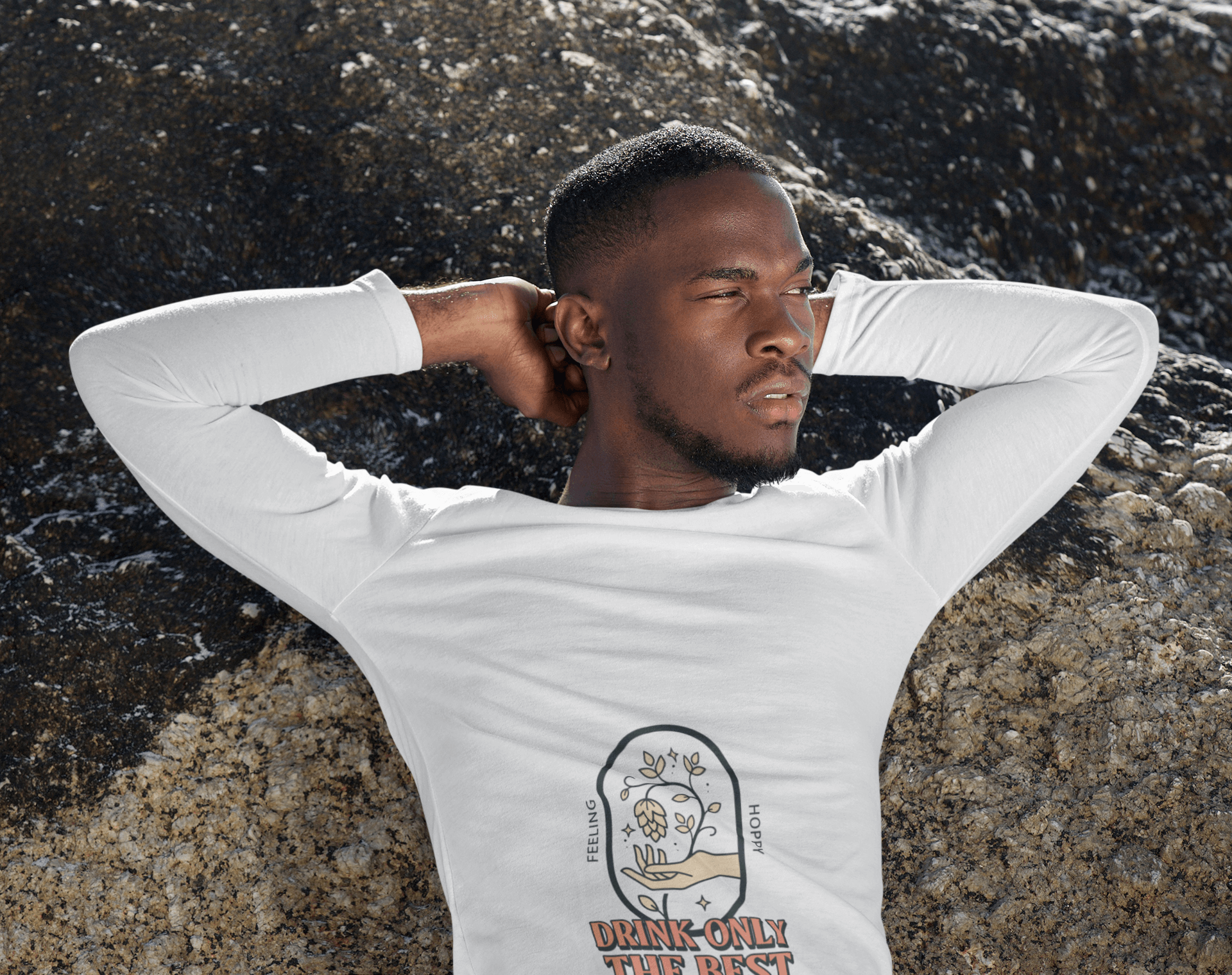 The Best Male Round Neck Full Sleeve T-shirt - Lyssian
