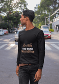 Book Male Round Neck Full Sleeve T-shirt - Lyssian