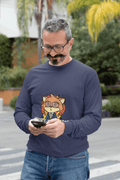 Email Men's Round Neck Full Sleeve T-shirt - Lyssian