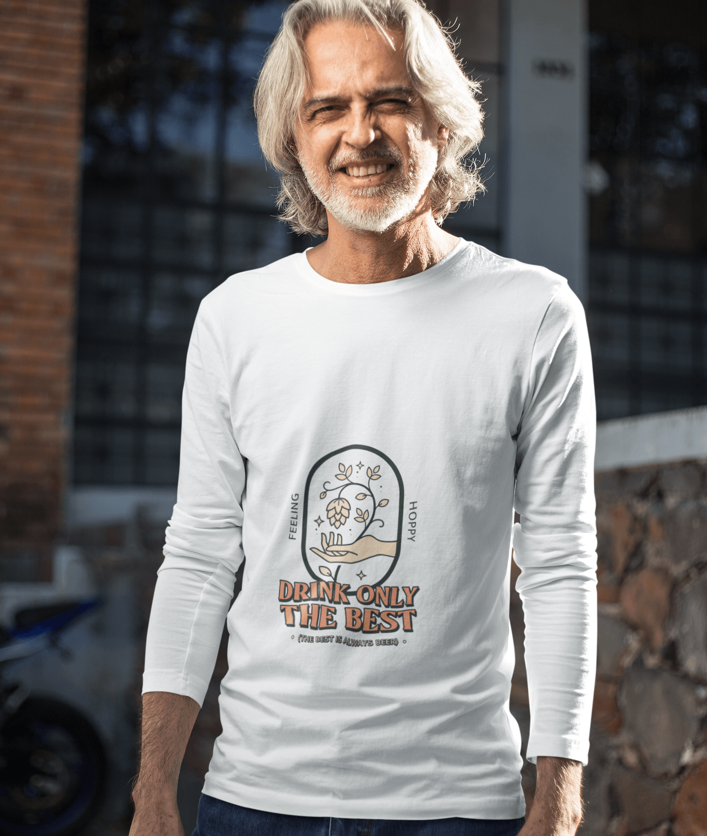 The Best Male Round Neck Full Sleeve T-shirt - Lyssian