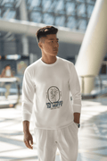 Be Happy Male Round Neck Full Sleeve T-shirt - Lyssian