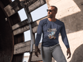 Lactose Intolerant Men's Round Neck Full Sleeve T-shirt - Lyssian