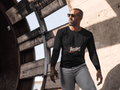 Charging Male Round Neck Full Sleeve T-shirt - Lyssian