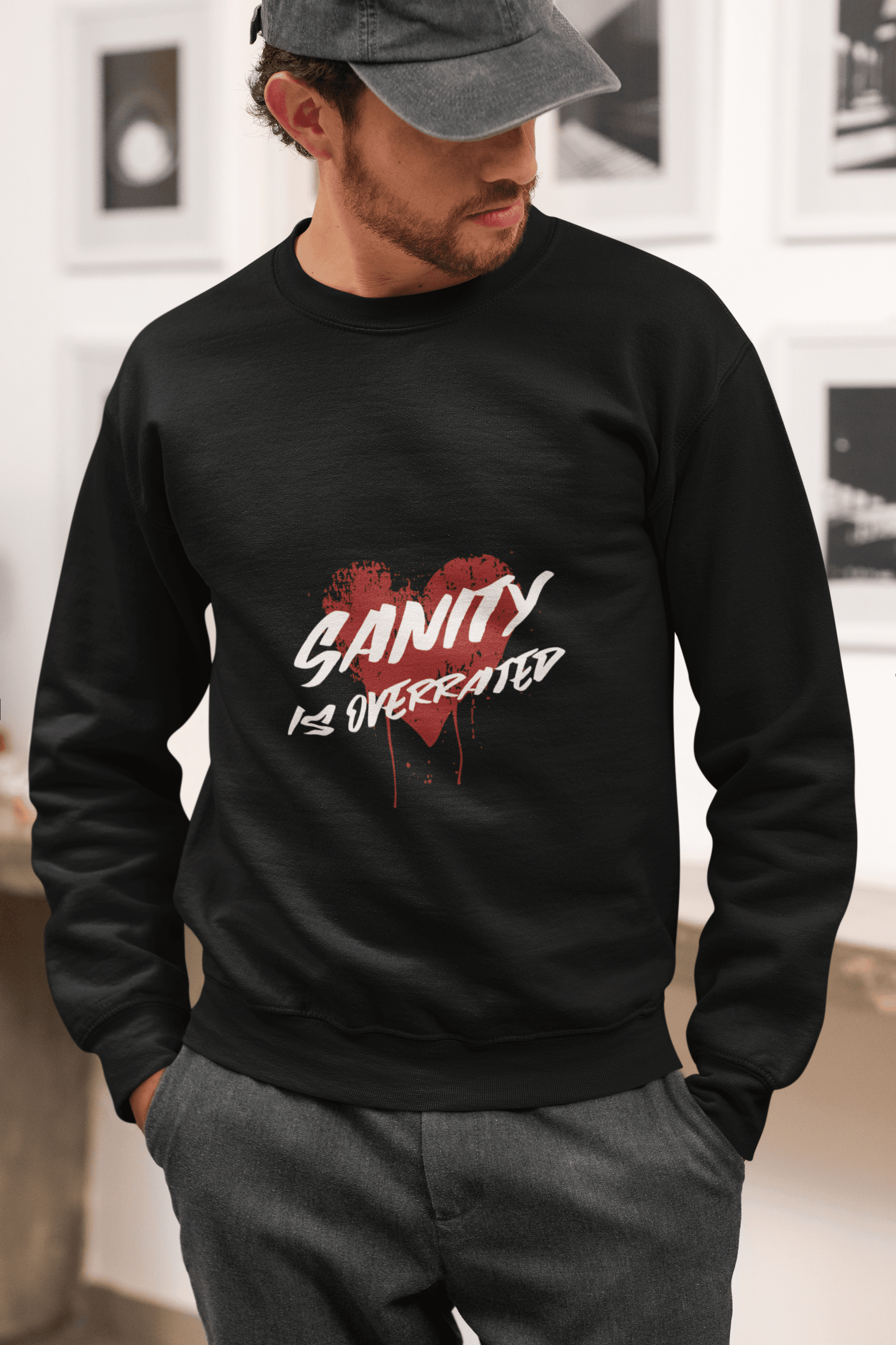 Sanity Men's Sweatshirt - Lyssian