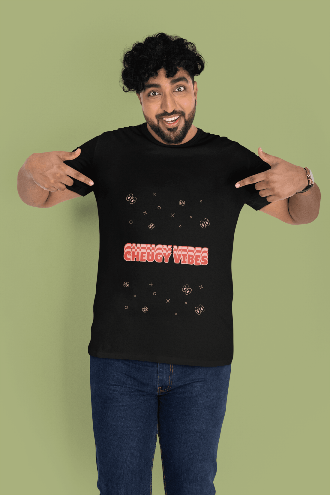 Cheugy Vibes Men's Plus Size T-shirt - Lyssian