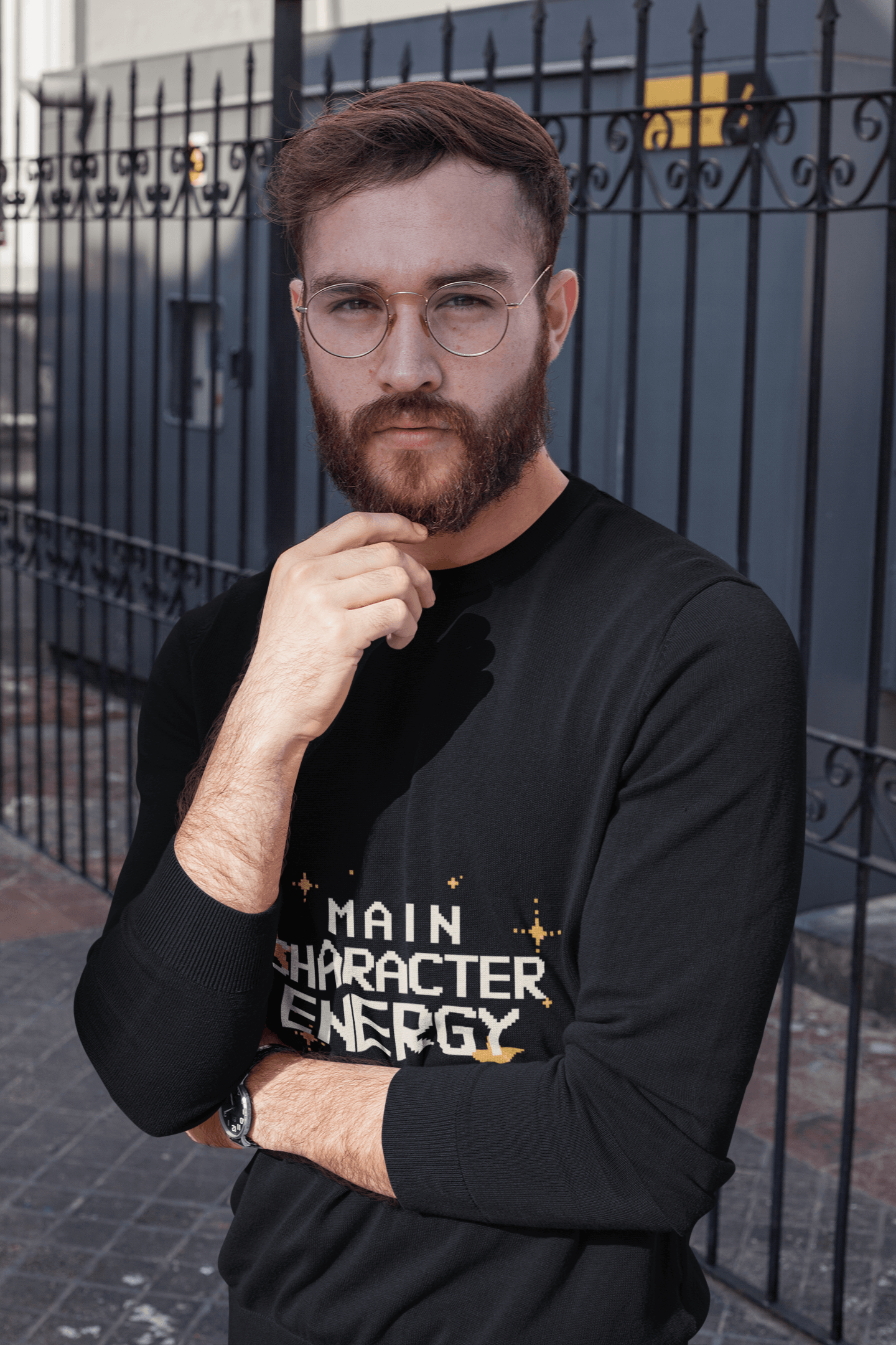 Character Energy Men's Sweatshirt - Lyssian