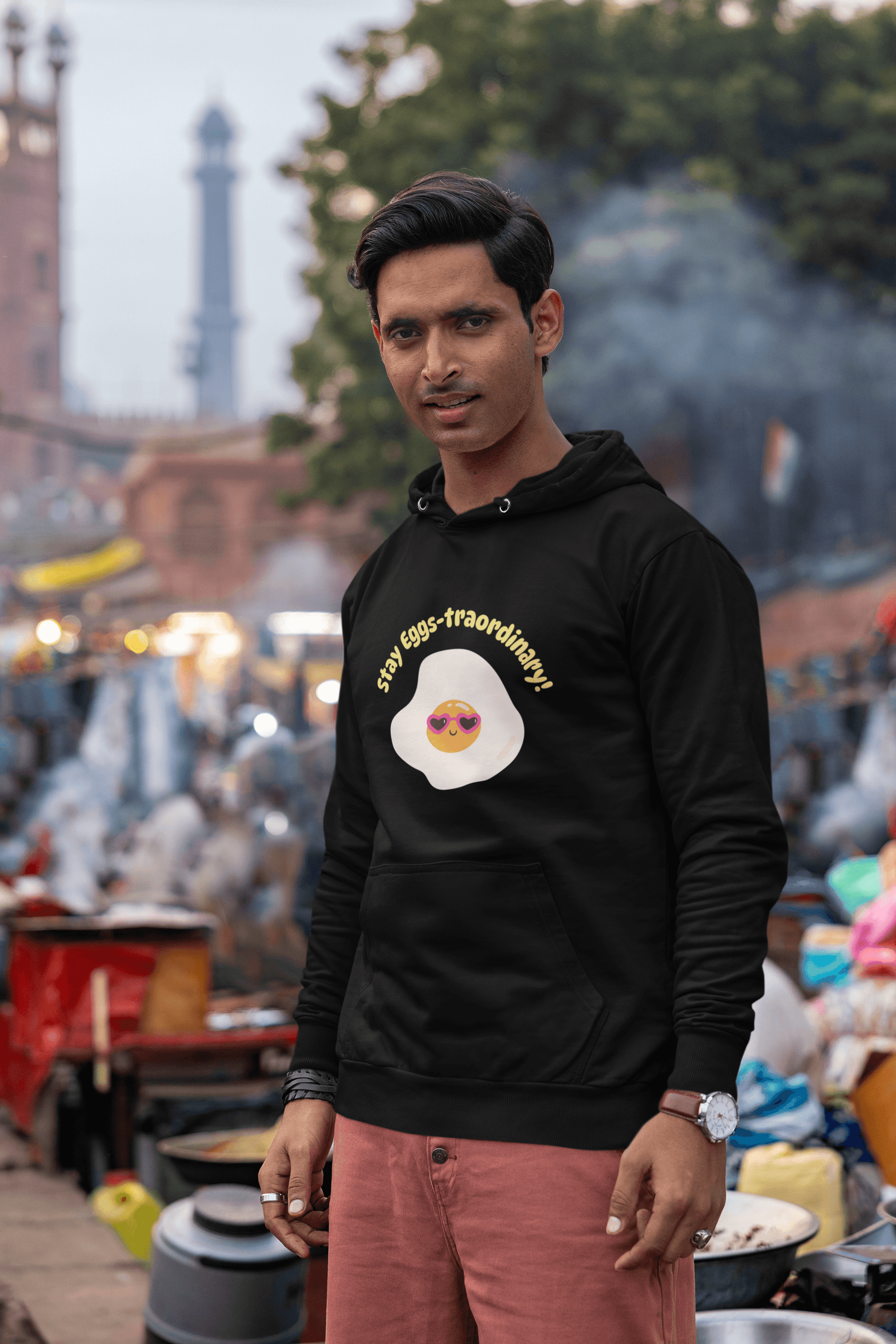 Cool Egg Men's Hoodie - Lyssian
