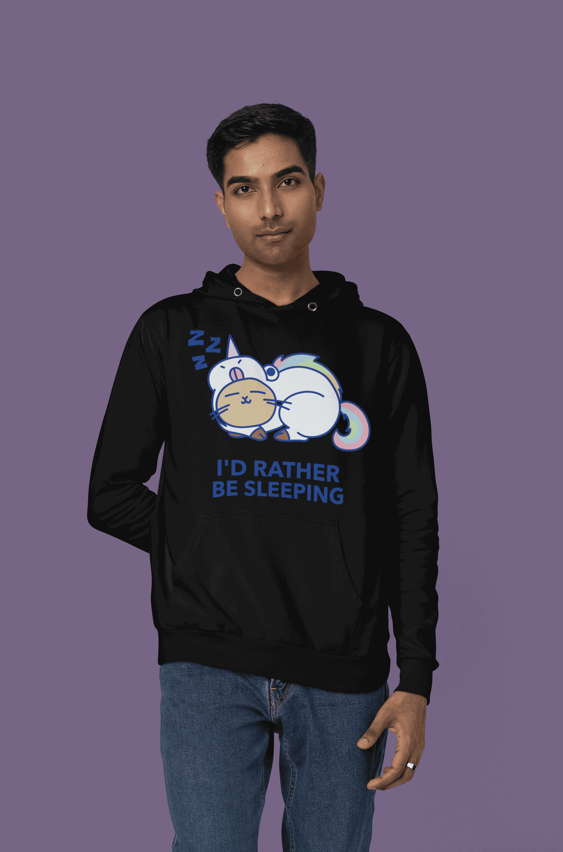 Be Sleeping Men's Hoodie - Lyssian
