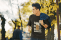 Short Life, Beer = Wife Male Round Neck Full Sleeve T-shirt - Lyssian
