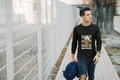 Short Life, Beer = Wife Male Round Neck Full Sleeve T-shirt - Lyssian