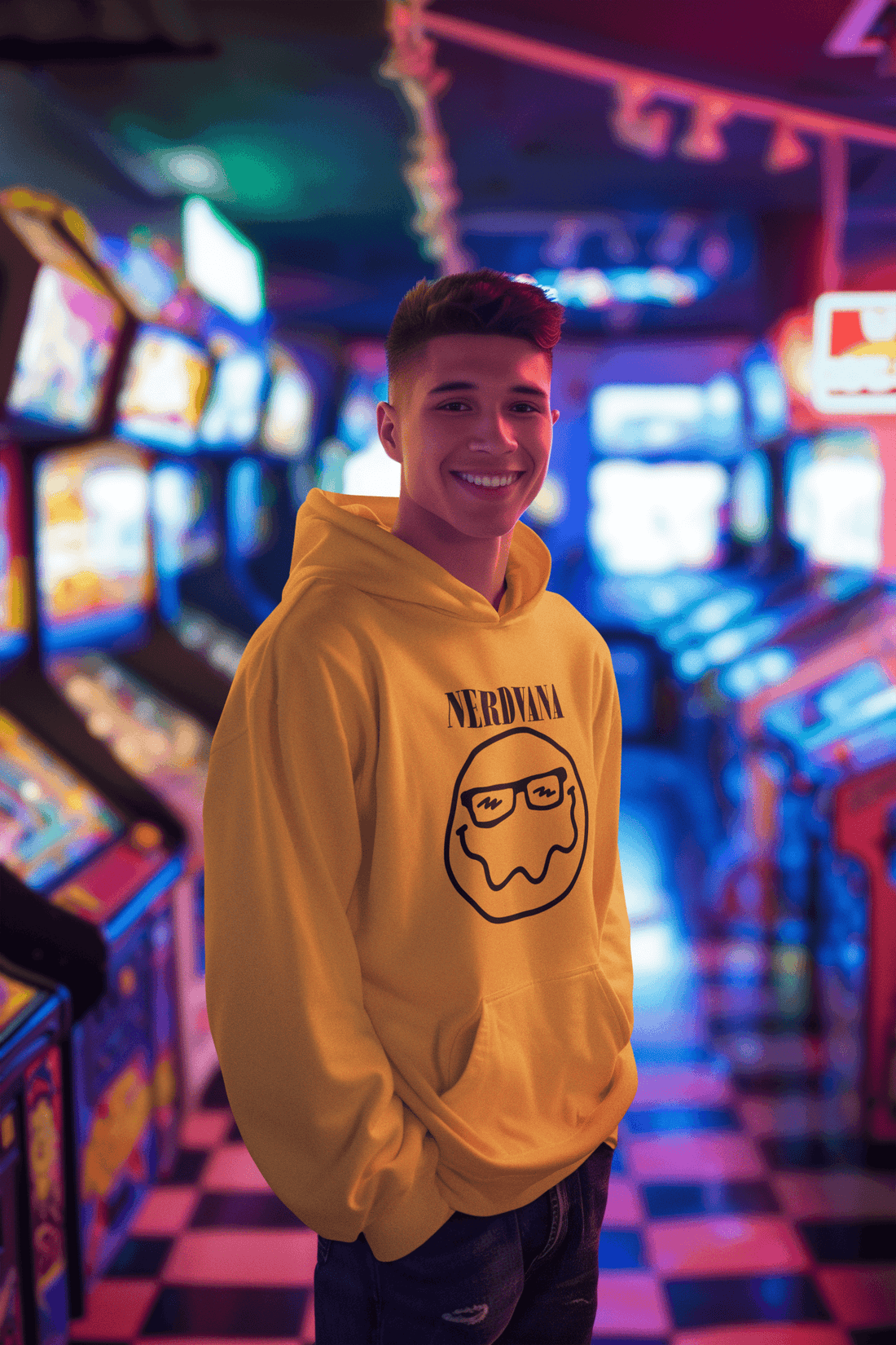 Nerdvana Men's Hoodie - Lyssian