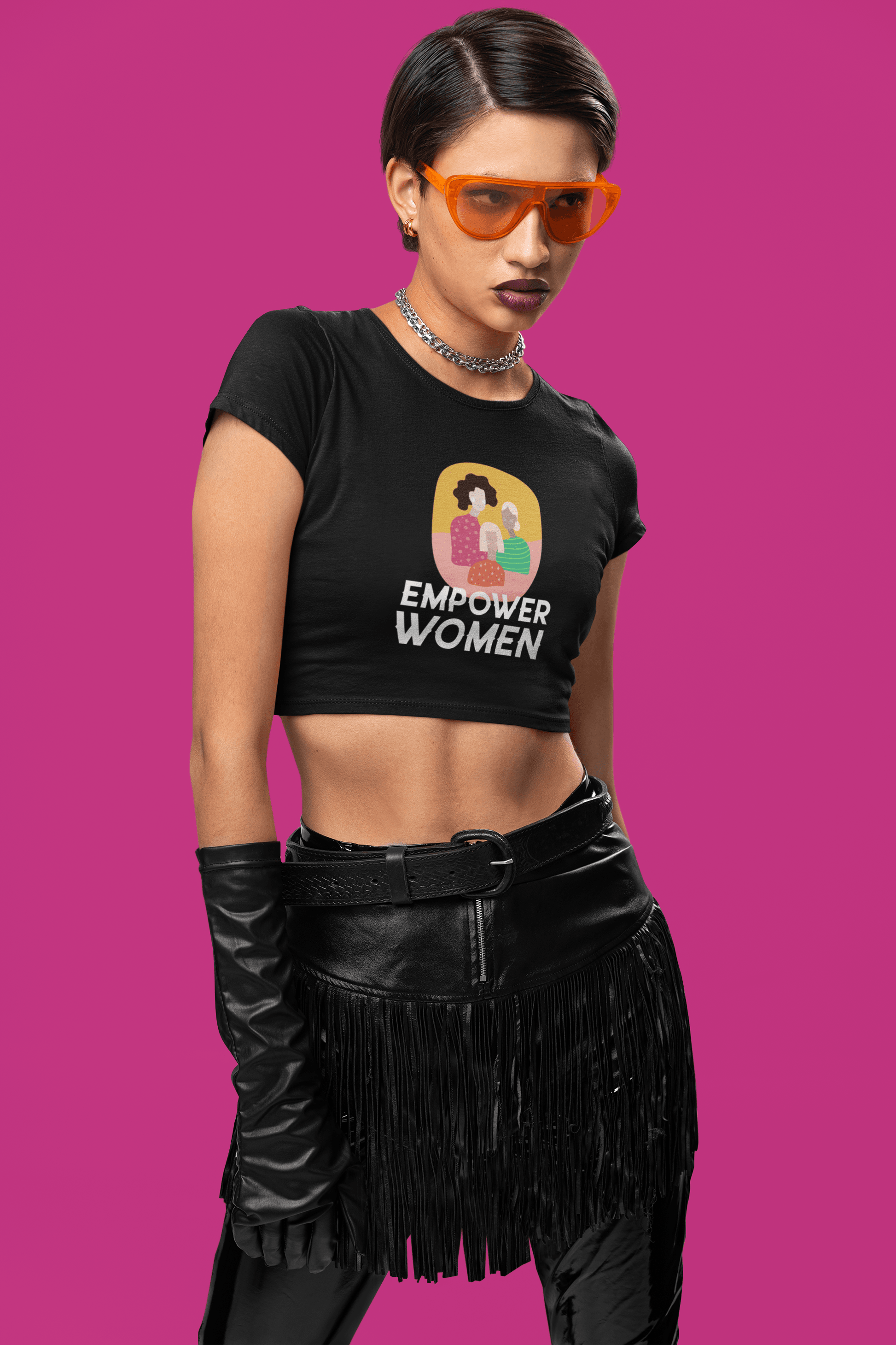 Empower Women Women's Crop Top - Lyssian