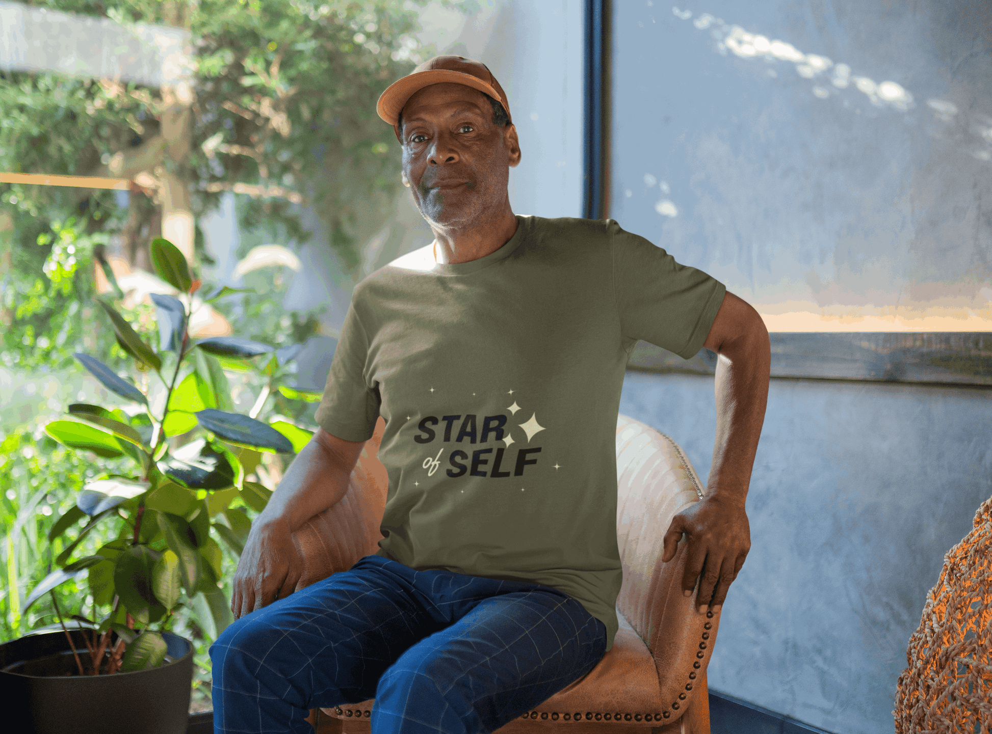 Self Men's Oversized T-shirt - Lyssian