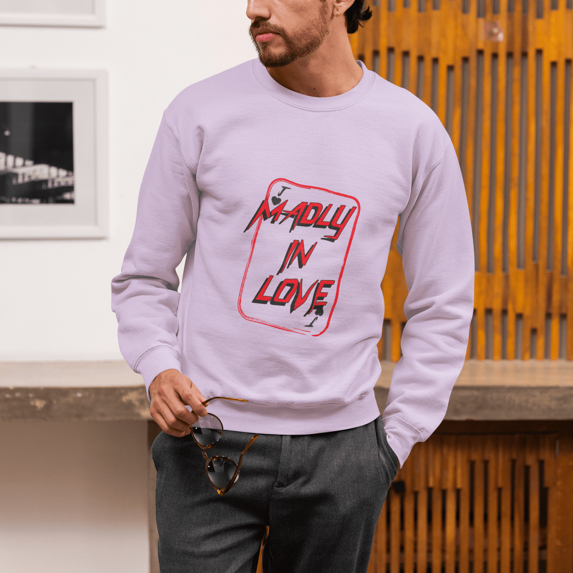 Mad in Love Men's Sweatshirt - Lyssian