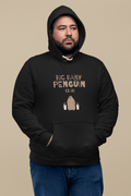 Big Baby Penguin Men's Hoodie - Lyssian