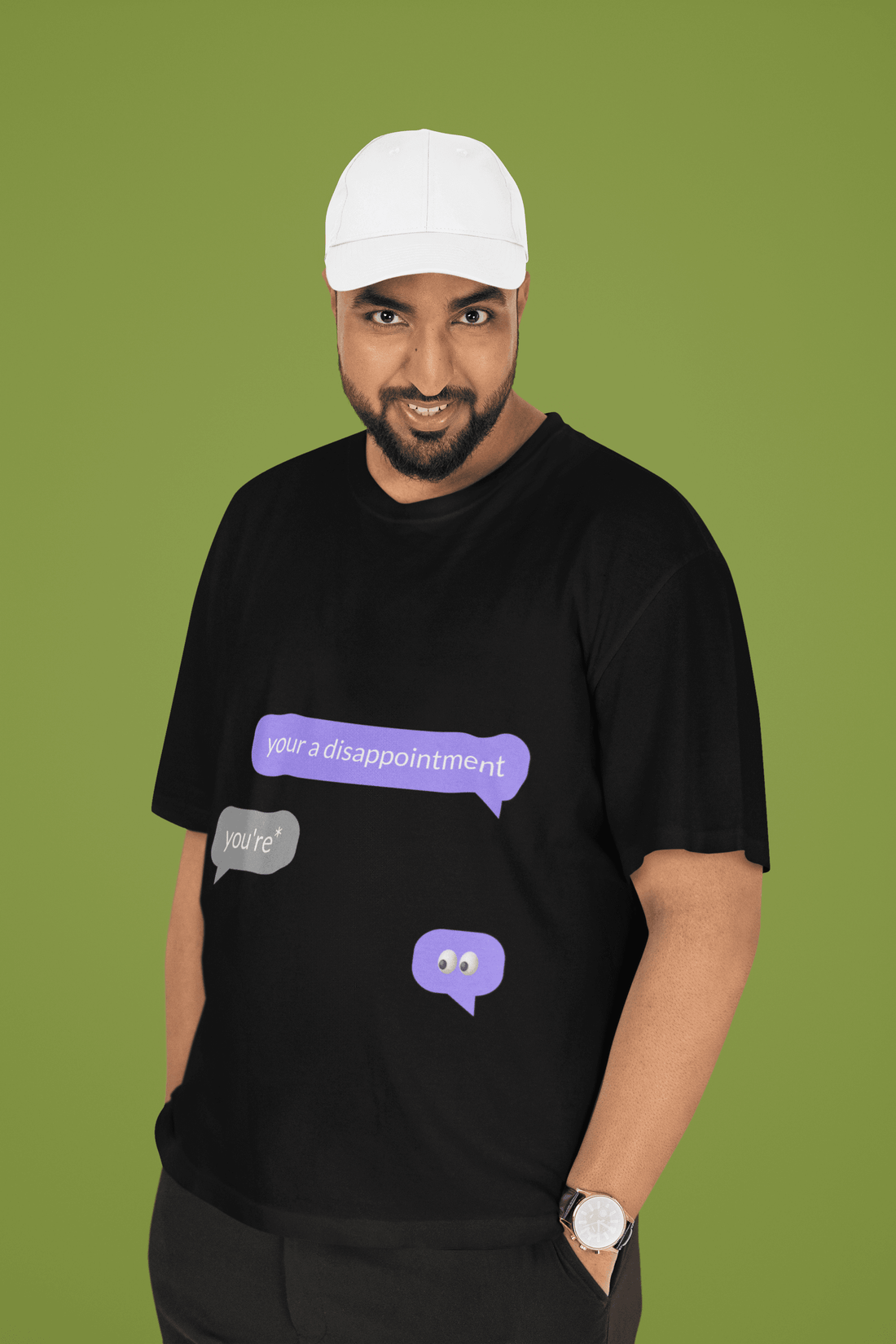 Disappointment Men's Plus Size T-shirt - Lyssian