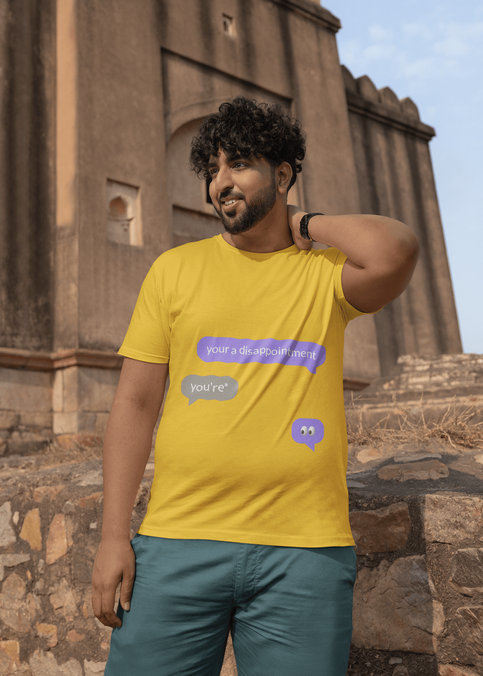 Disappointment Men's Plus Size T-shirt - Lyssian