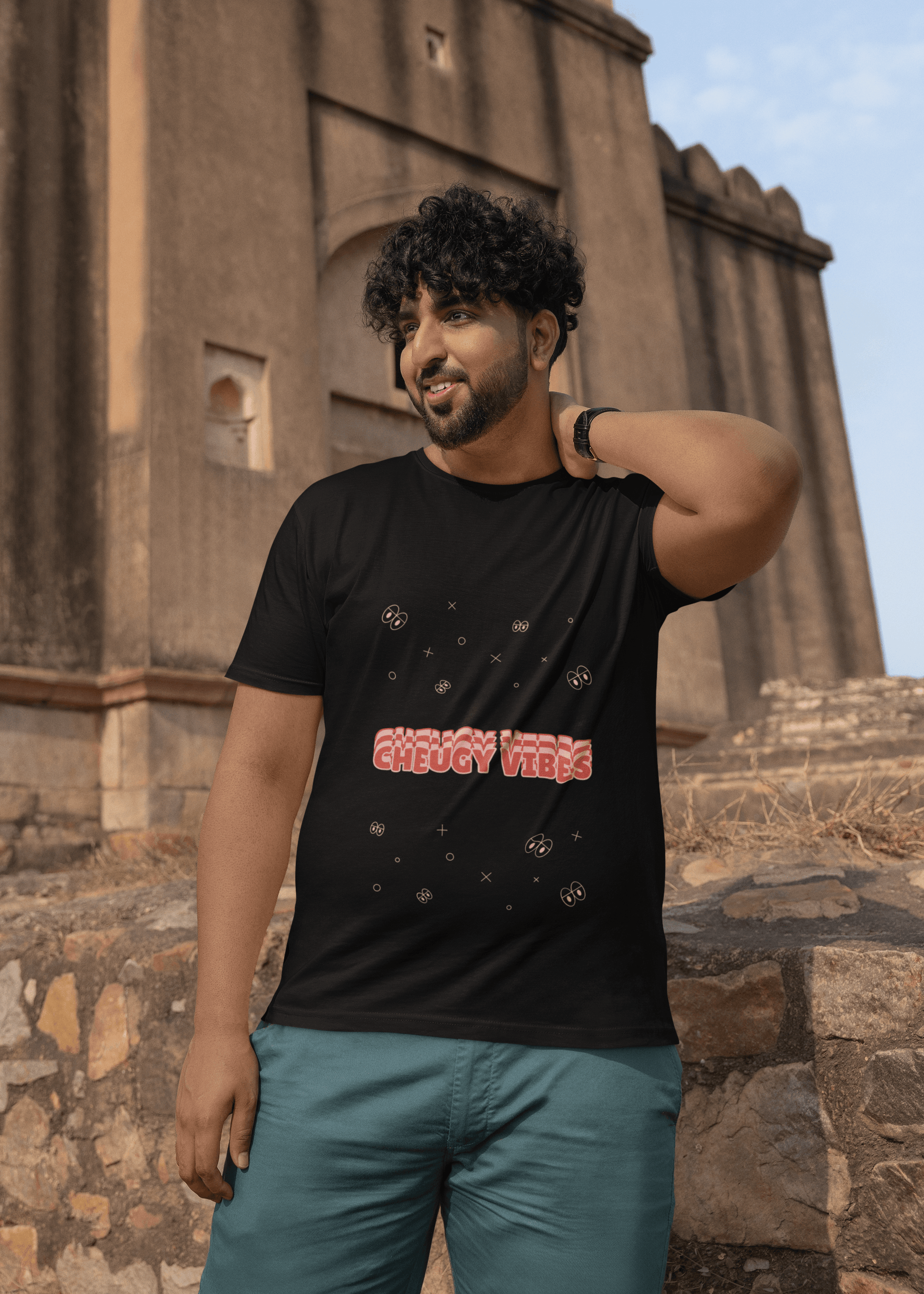 Cheugy Vibes Men's Plus Size T-shirt - Lyssian