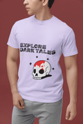 Dark Tales Male Round Neck Half Sleeve T-shirt - Lyssian