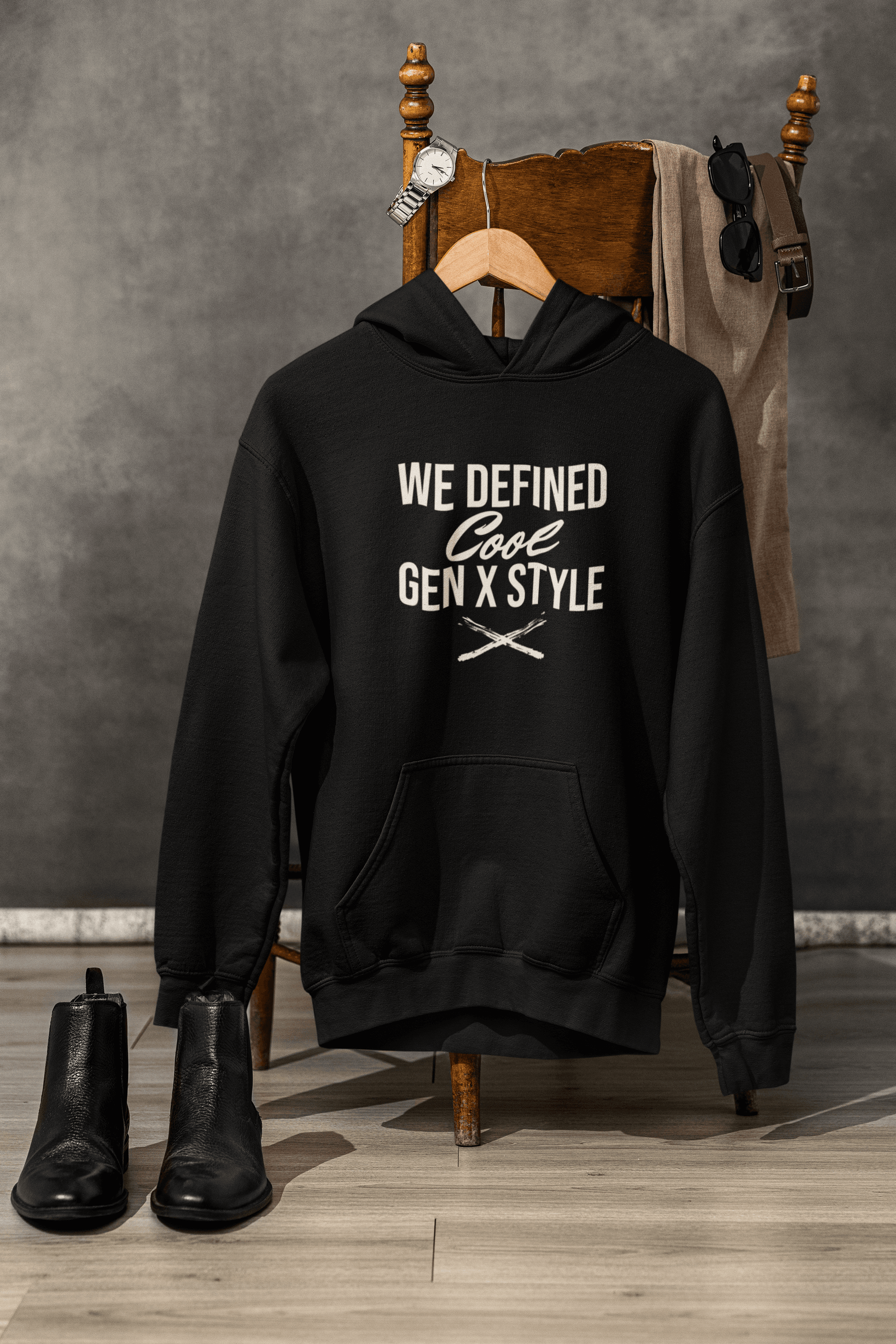 Defined Cool Men's Hoodie - Lyssian
