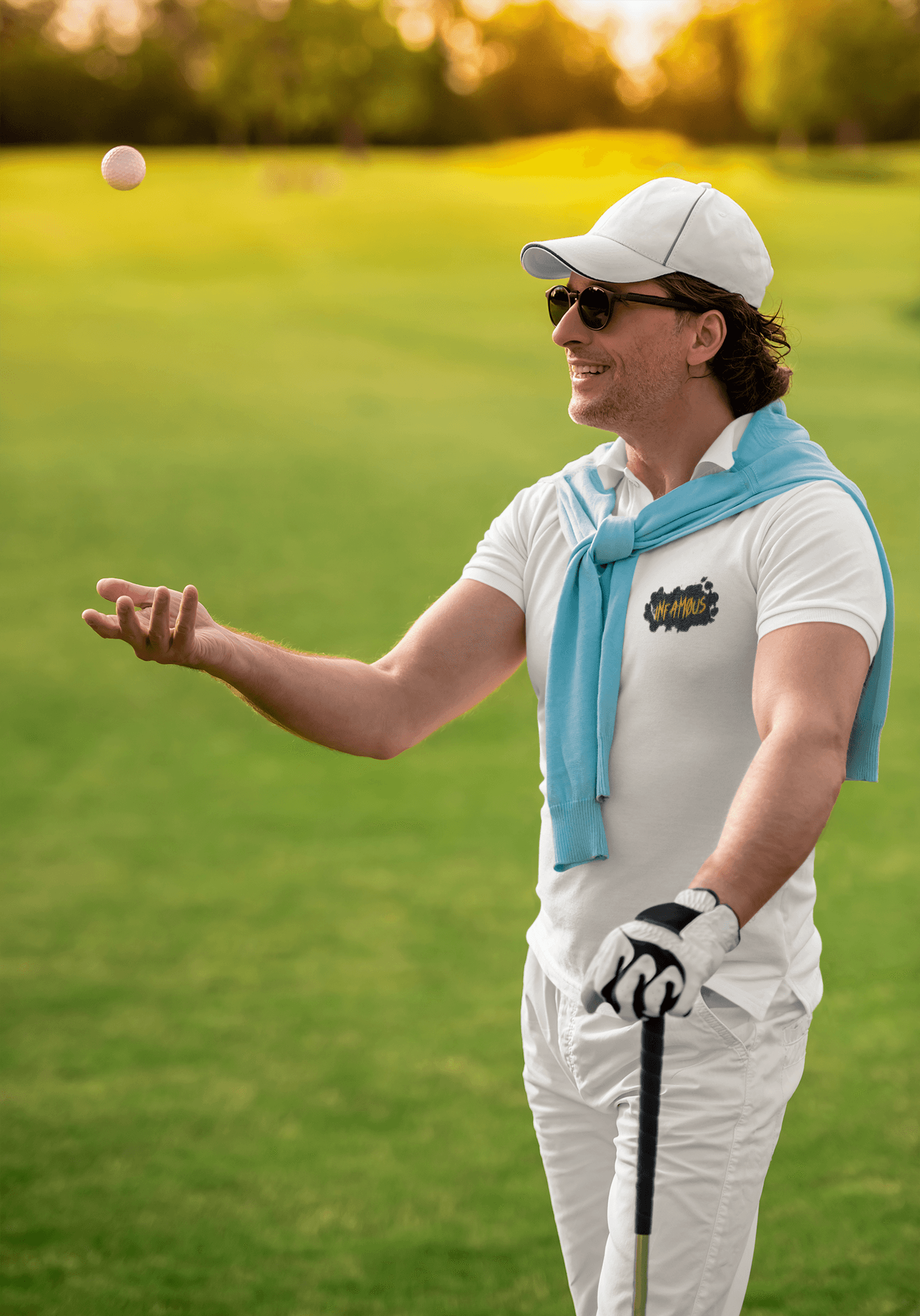 Infamous Men's Polo T-shirt - Lyssian