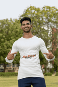 Rizz Free Men's Round Neck Full Sleeve T-shirt - Lyssian