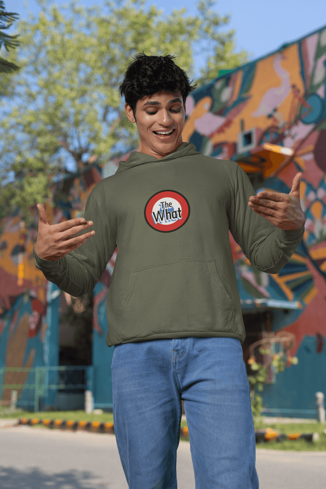 The What Men's Hoodie - Lyssian
