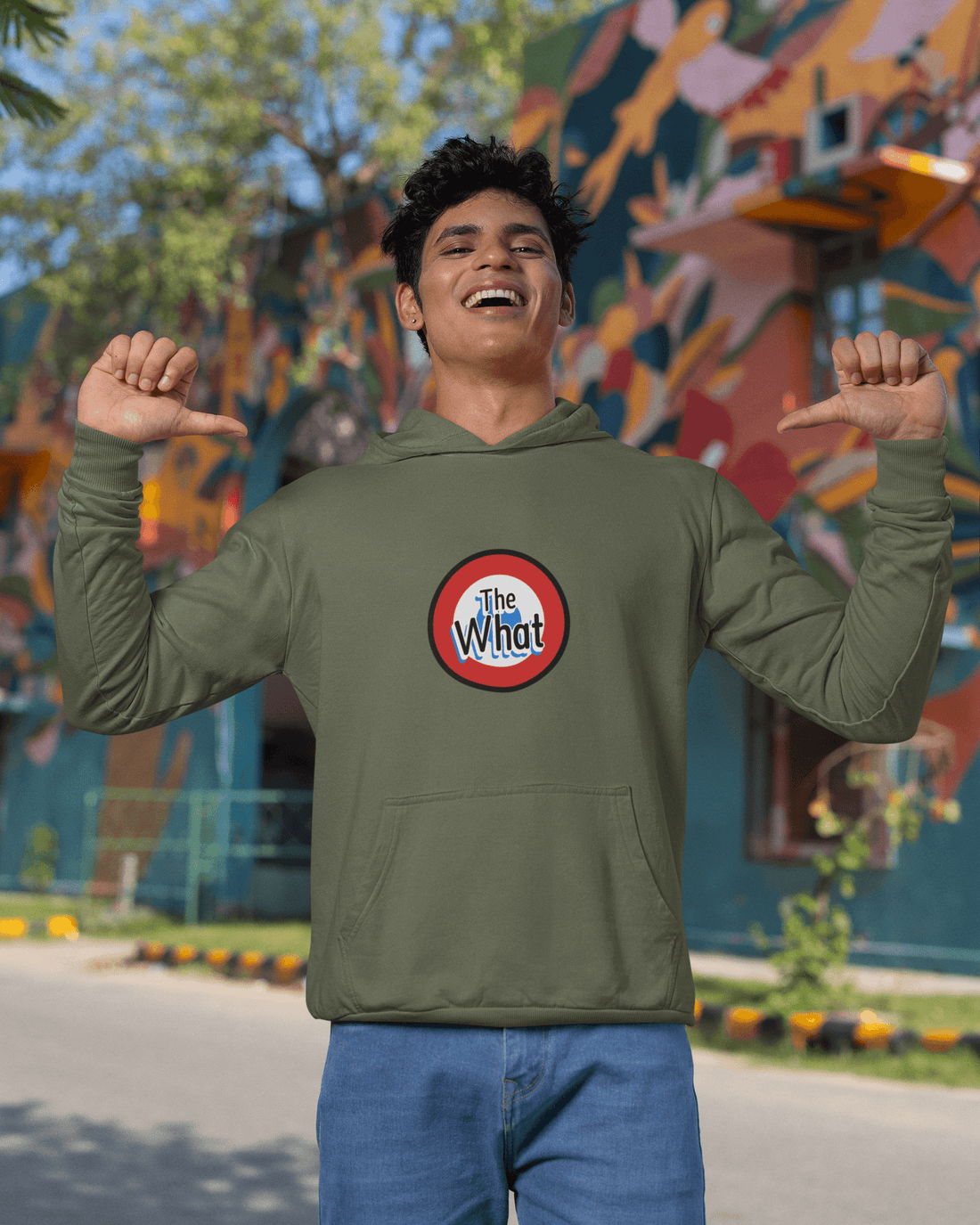 The What Men's Hoodie - Lyssian
