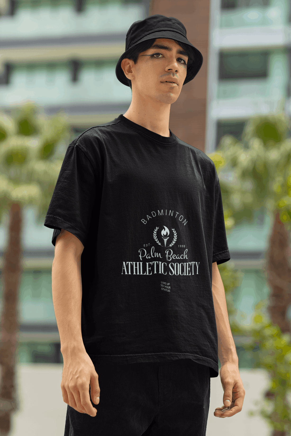 Athletic Society Men's Oversized T-shirt - Lyssian