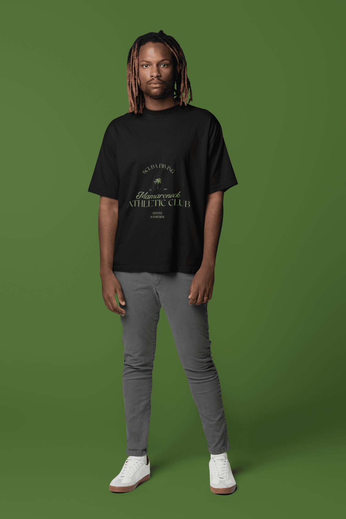 Athletic Club Men's Oversized T-shirt - Lyssian