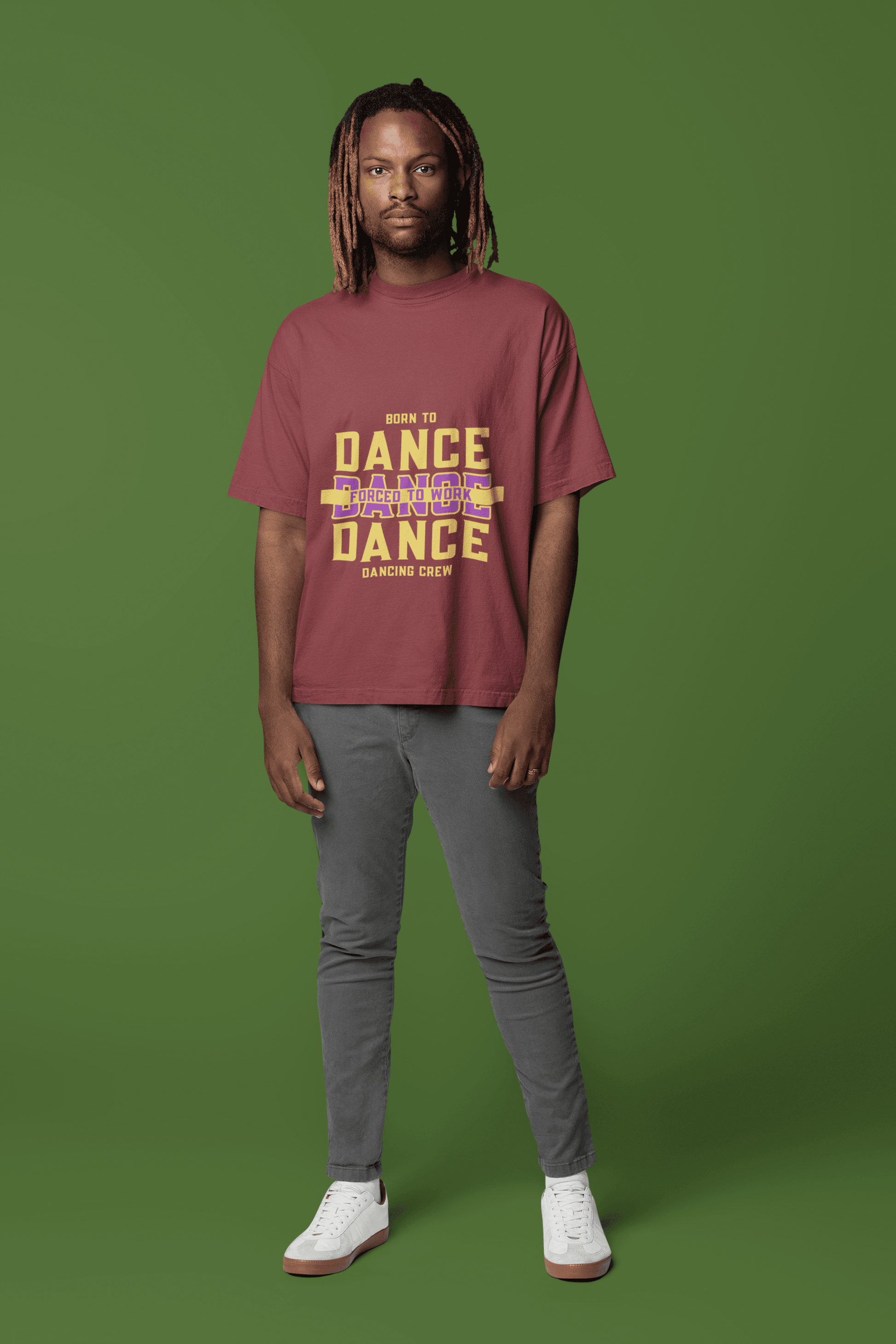 Dance Crew Men's Oversized T-shirt - Lyssian