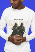 Galaxy Savior Men's Round Neck Full Sleeve T-shirt - Lyssian