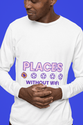Connectivity Issue Male Round Neck Full Sleeve T-shirt - Lyssian