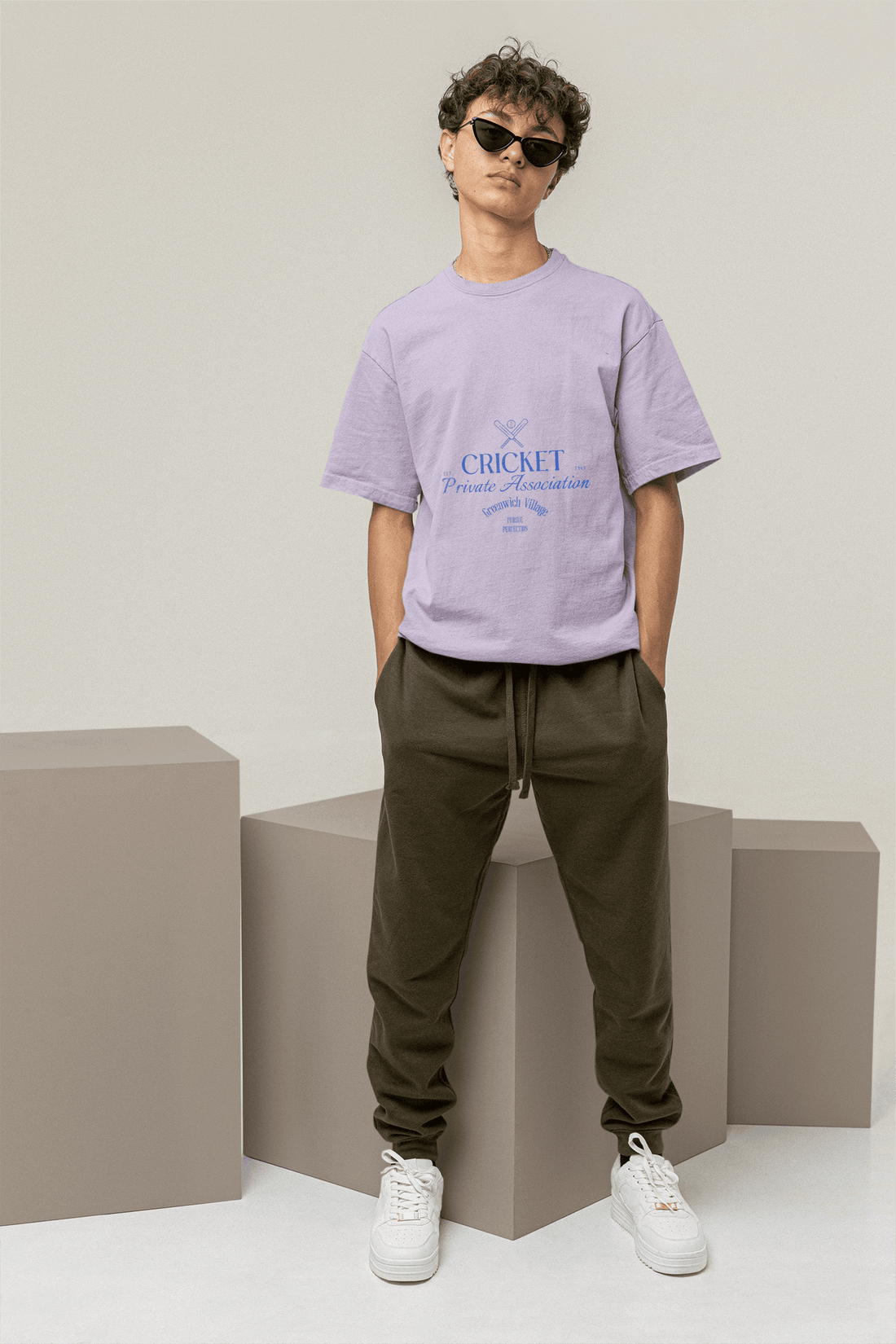Cricket Men's Oversized T-shirt - Lyssian