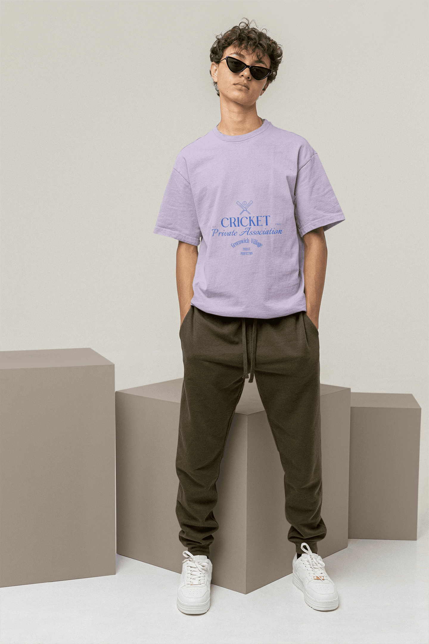 Cricket Men's Oversized T-shirt - Lyssian