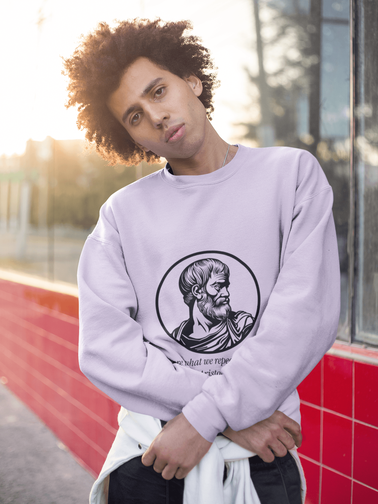 Aristotle Men's Sweatshirt - Lyssian