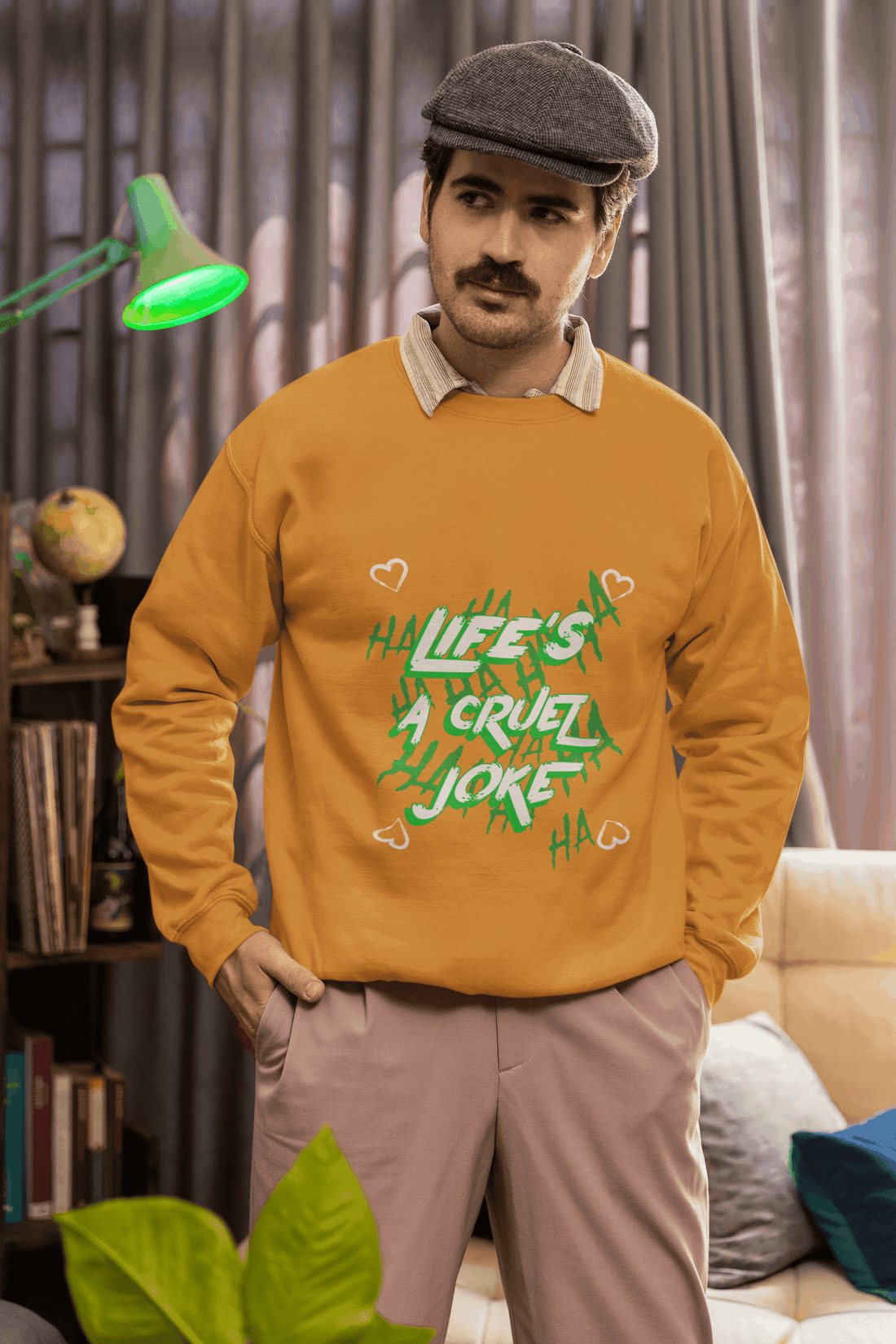 A Joke Men's Sweatshirt - Lyssian