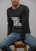 Video Game Male Round Neck Full Sleeve T-shirt - Lyssian