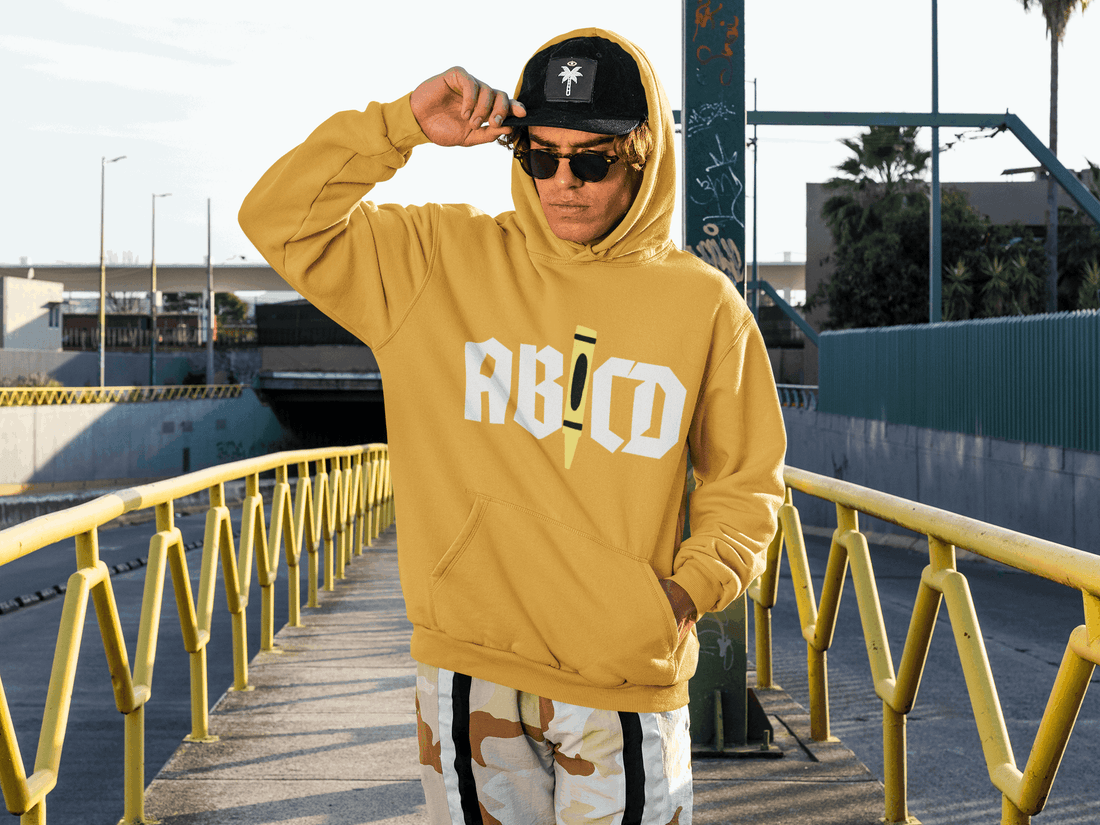 ABCD Men's Hoodie - Lyssian