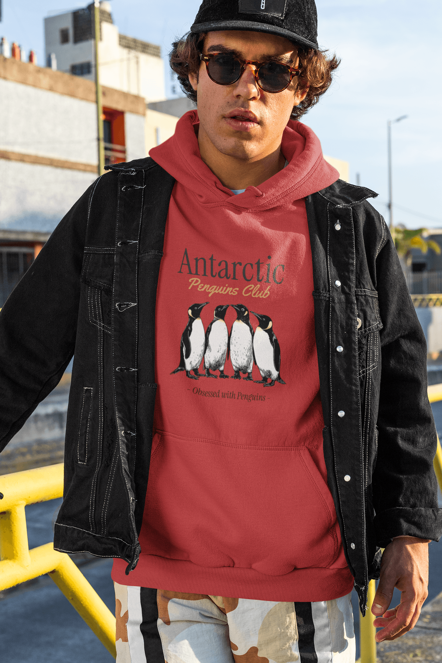 Antarctic Men's Hoodie - Lyssian