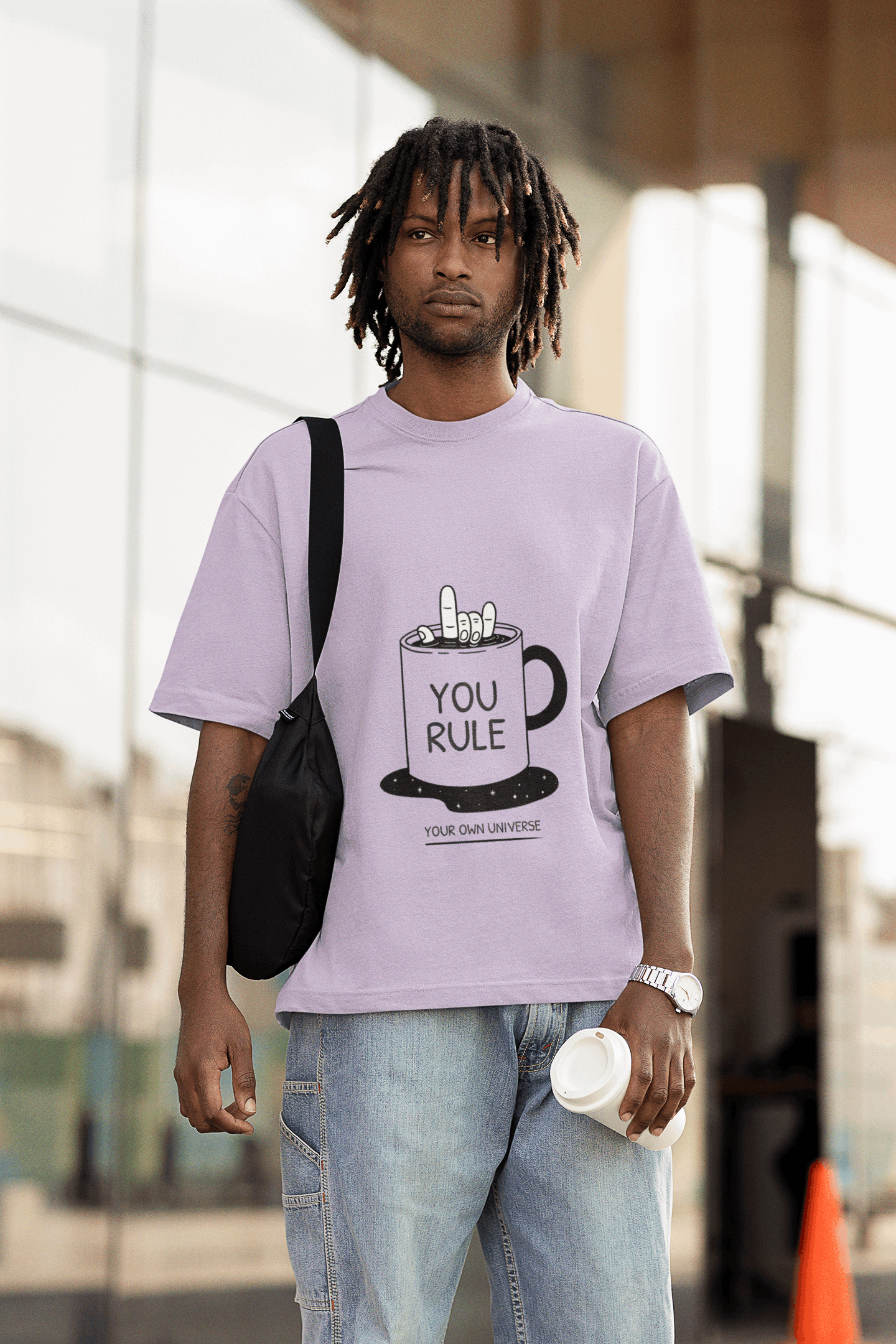 Ruler Men's Oversized T-shirt - Lyssian