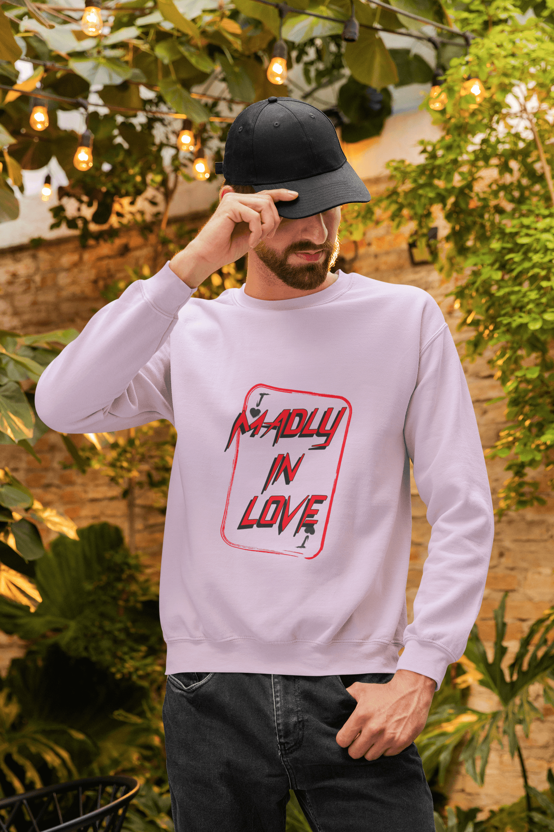 Mad in Love Men's Sweatshirt - Lyssian