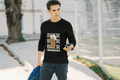 Short Life, Beer = Wife Male Round Neck Full Sleeve T-shirt - Lyssian