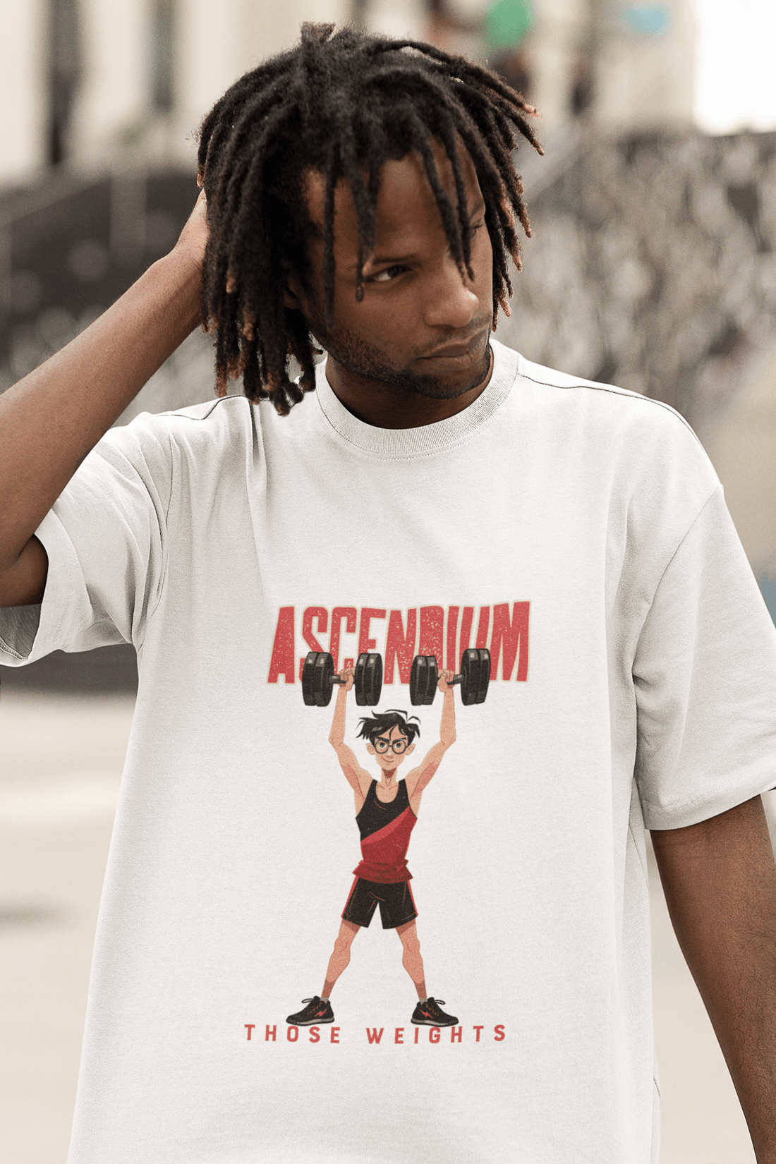 Ascendium Men's Oversized T-shirt - Lyssian